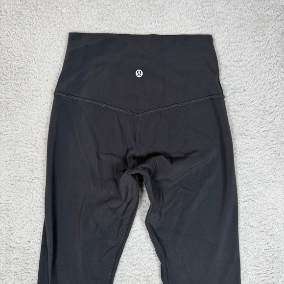 Lululemon Align High Rise Pant 25 Black Nulu Yoga Leggings LW5CT3S Womens Size 4 - Picture 4 of 10